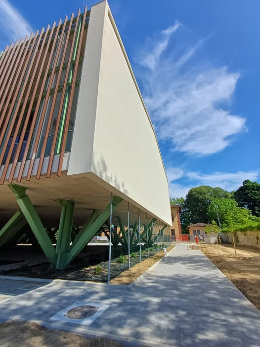 Inaugurazione della nuova palestra dell'Istituto Tecnico Agrario: sabato 23 maggio alle Cascine  (fonte foto Arch. Lorenzo Di Bilio) 