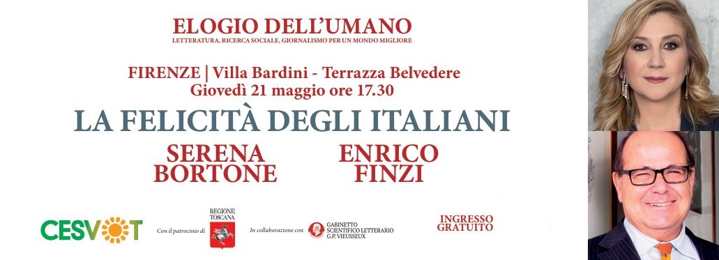 La felicità degli italiani. Con Serena Bortone e Enrico Finzi