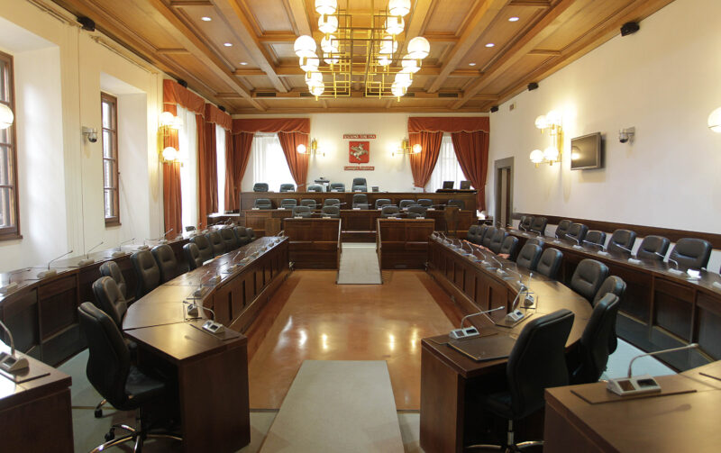 Aula Consiglio della Regione Toscana (Fonte foto RT)