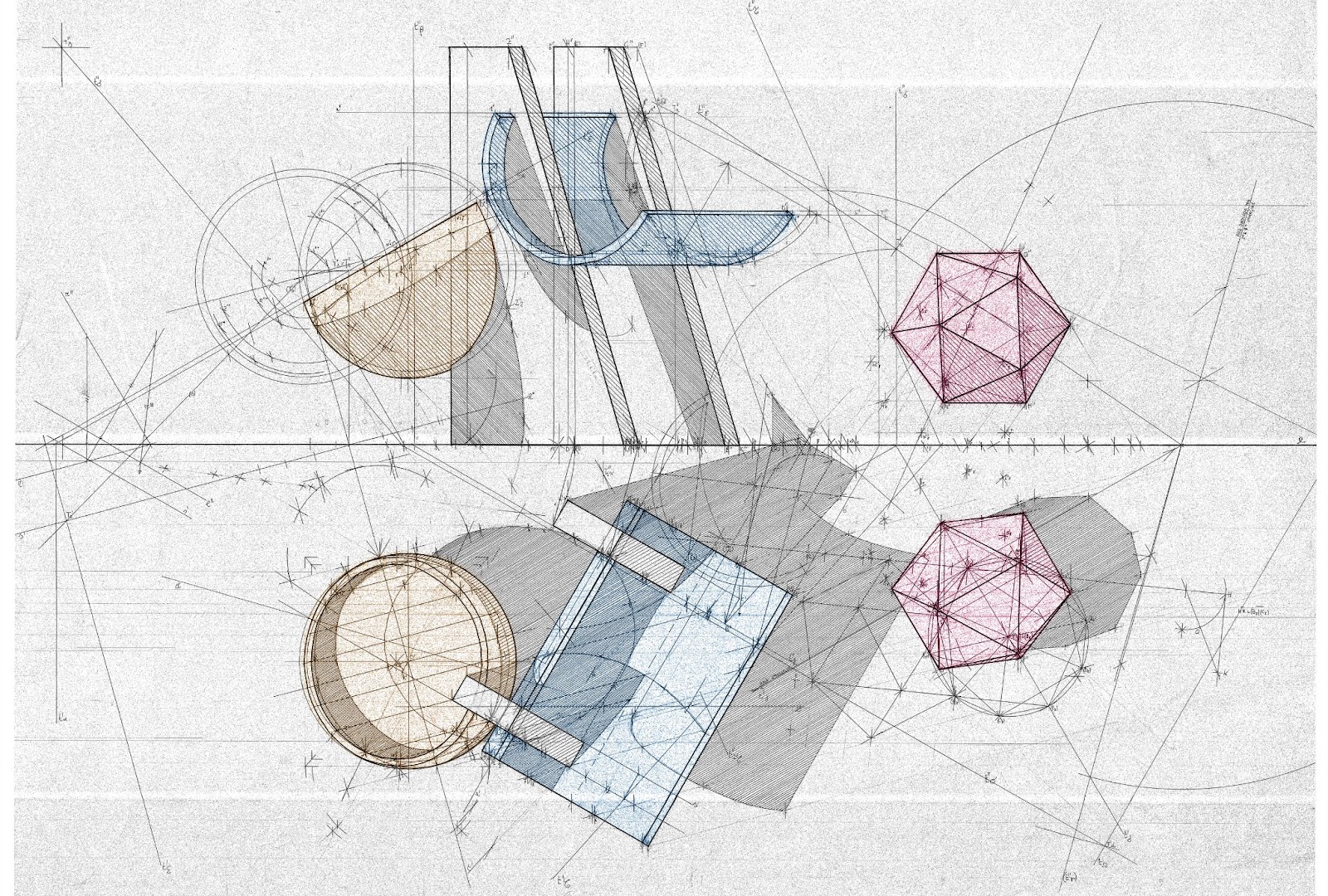 Immagine: elaborato grafico (courtesy: Dipartimento di Architettura (DIDA) dell'Università degli Studi di Firenze)