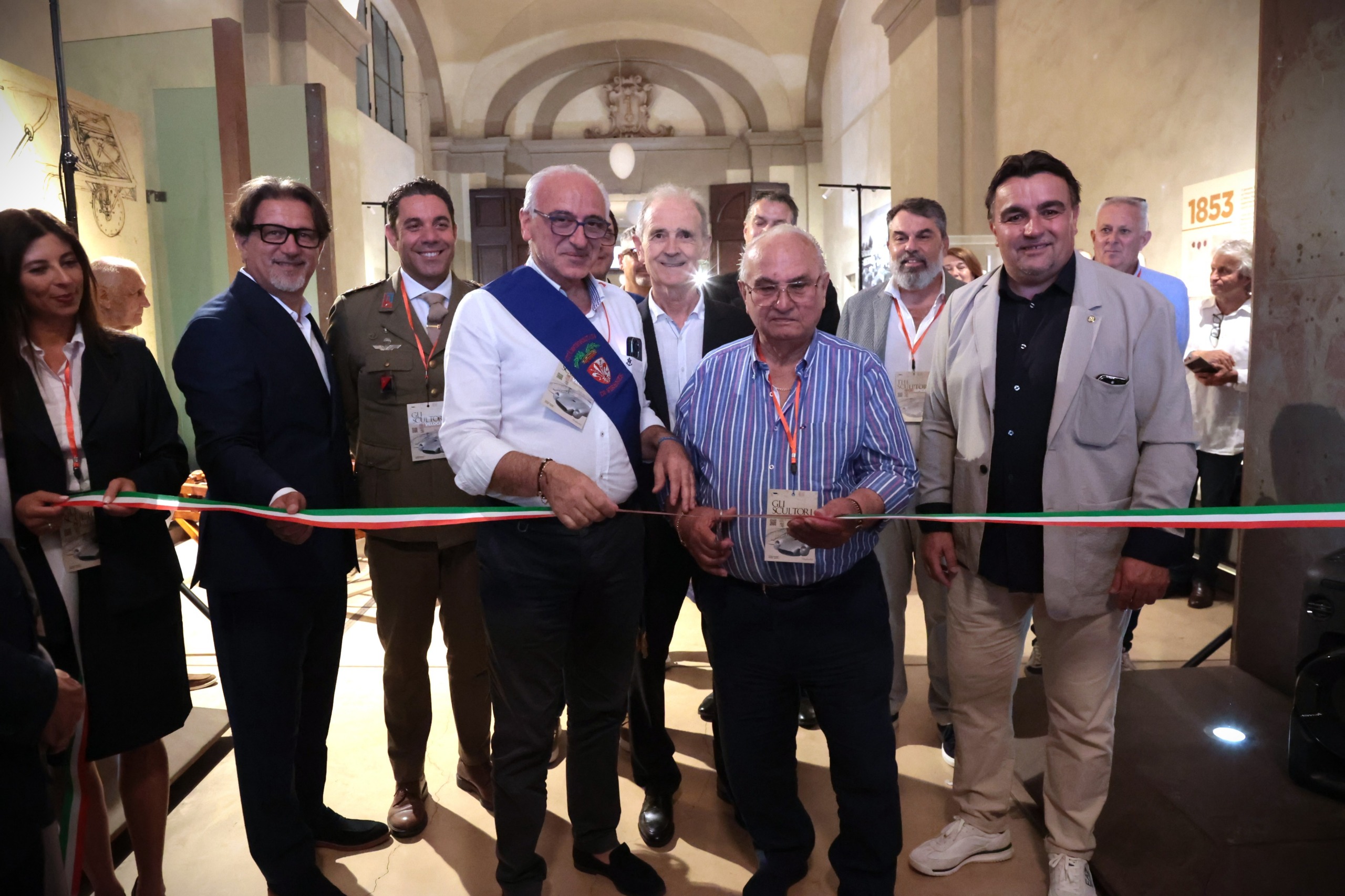Il momento dell'inaugurazione (foto Antonello Serino - Met Ufficio Stampa)