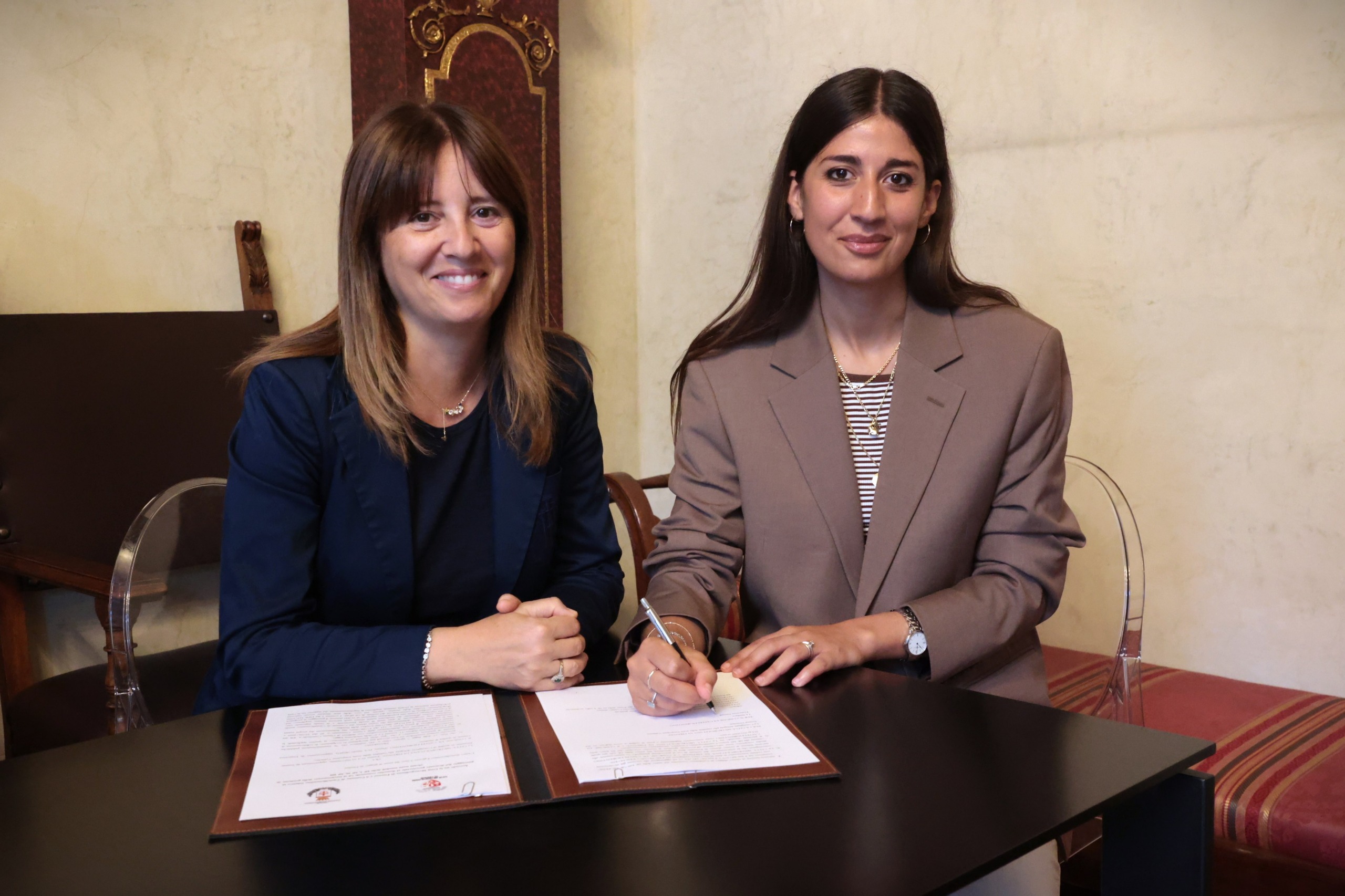 Emma Donnini e Francesca Giann� (foto di Antonello Serino, Met Ufficio Stampa)
