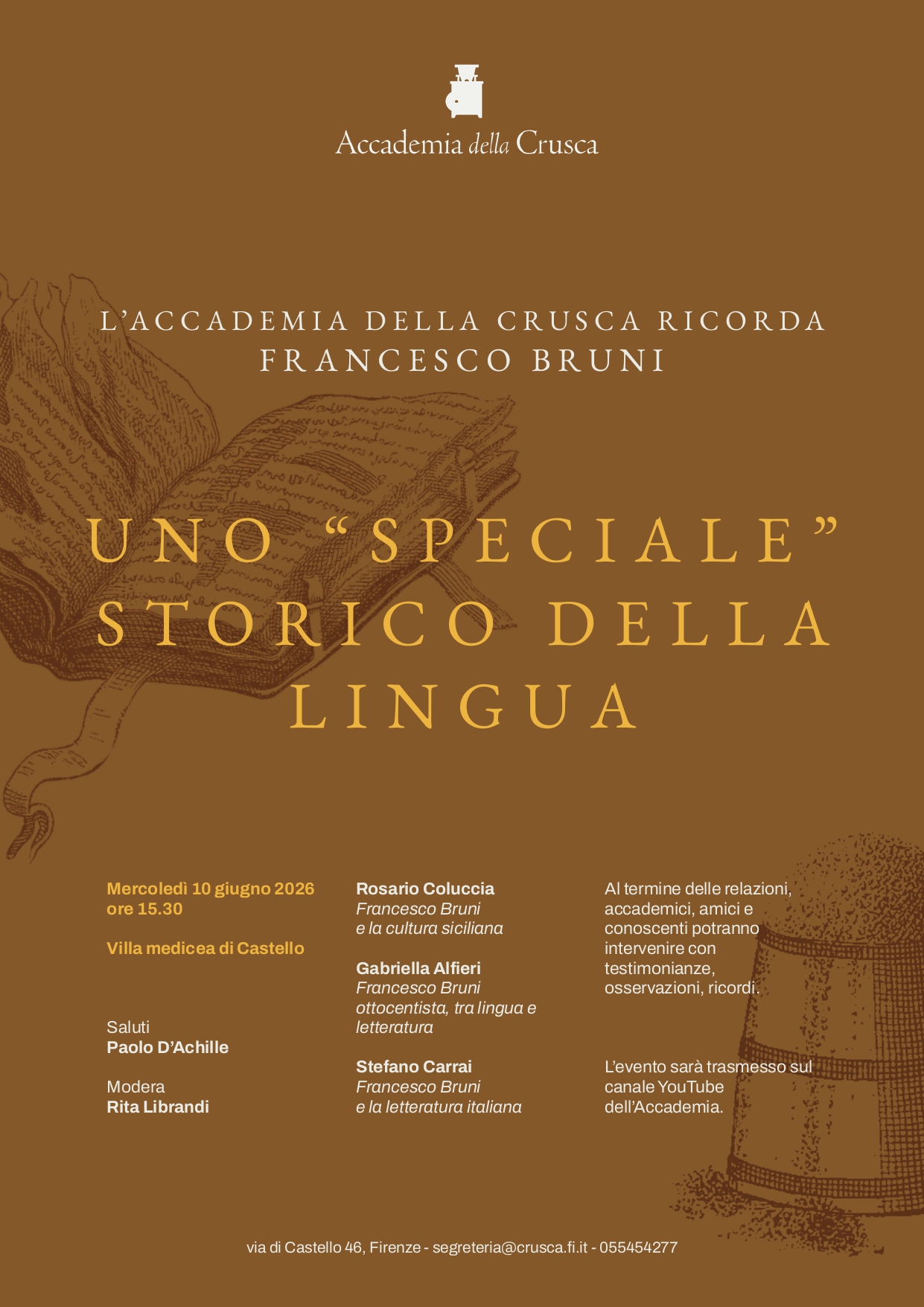 Ricordo di Francesco Bruni