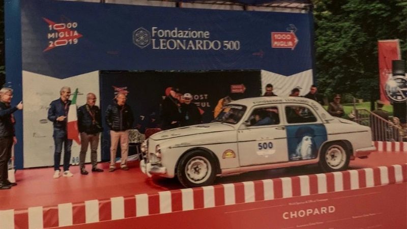 Vinci. Fondazione Leonardo 500 al via della 1000 Miglia 2026: l’ingegno toscano in corsa sulla Freccia Rossa