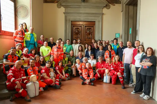 Corso sulla cardioprotezione in Palazzo Vecchio (foto Comune di Firenze)