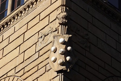 Palazzo Medici, particolare dello stemma dei Medici (foto Antonello Serino Met - Ufficio Stampa)