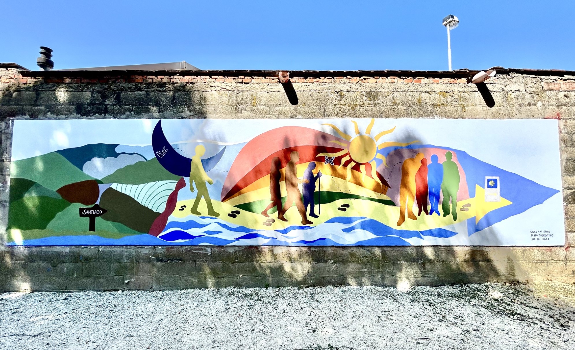 Un nuovo murale a Settimello