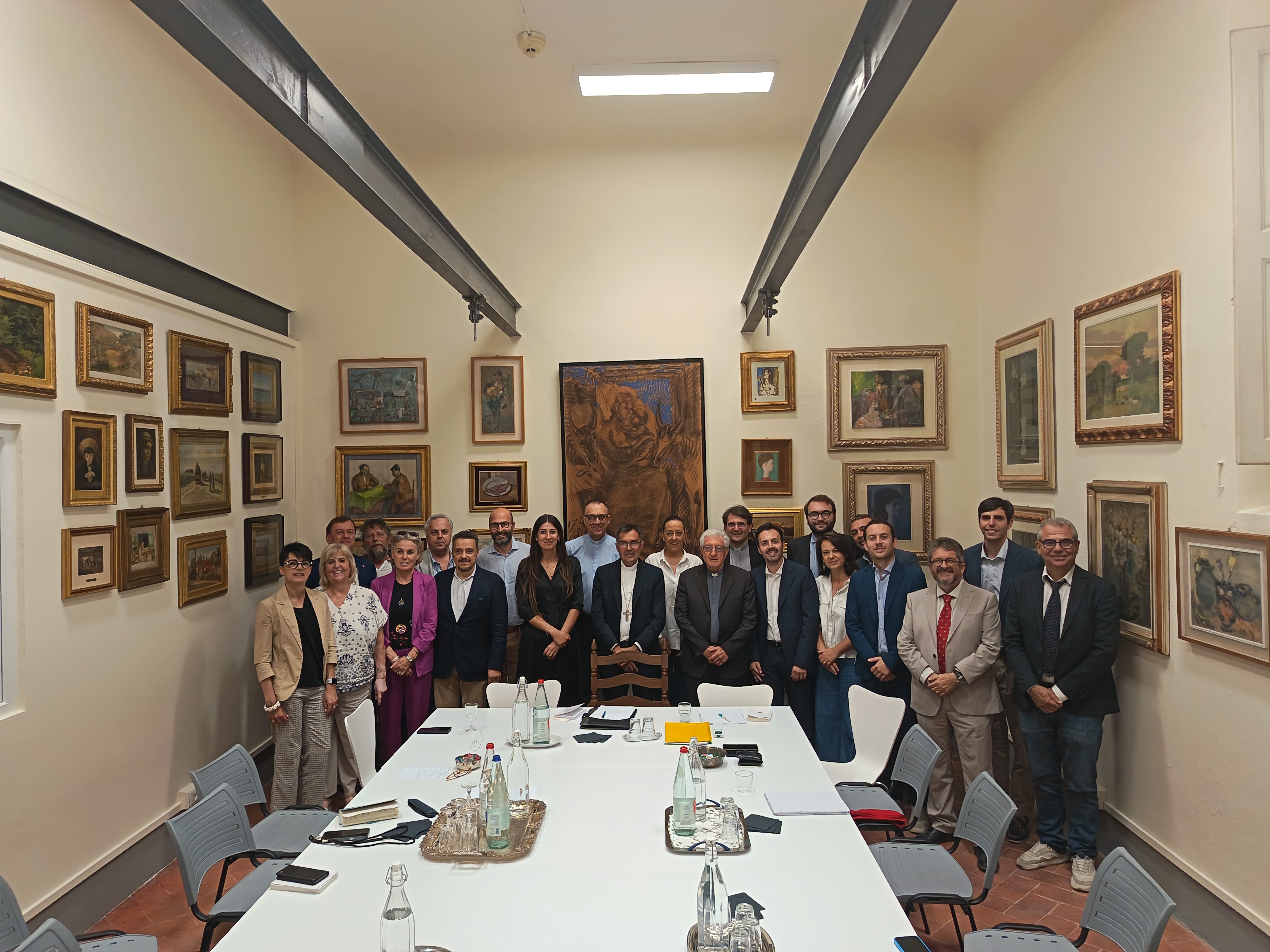Un'immagine dell'incontro 