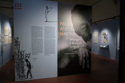 Mostra delle opere di Paolo Antonio Martini (foto Antonello Serino - Met Ufficio Stampa)