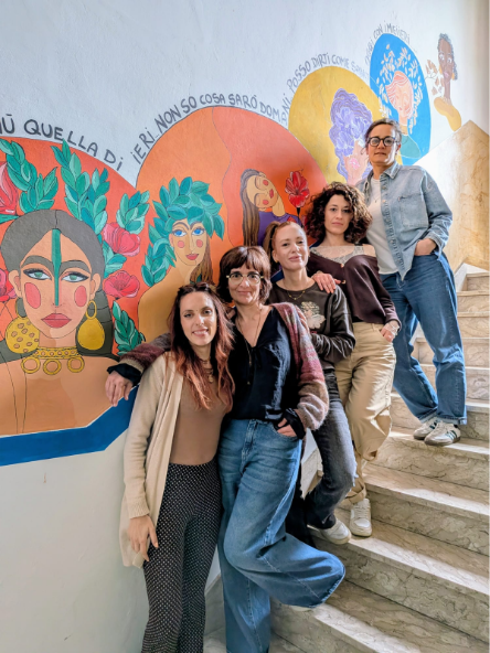 L'équipe di Casa Luna (Foto da comunicato Il Girasole)