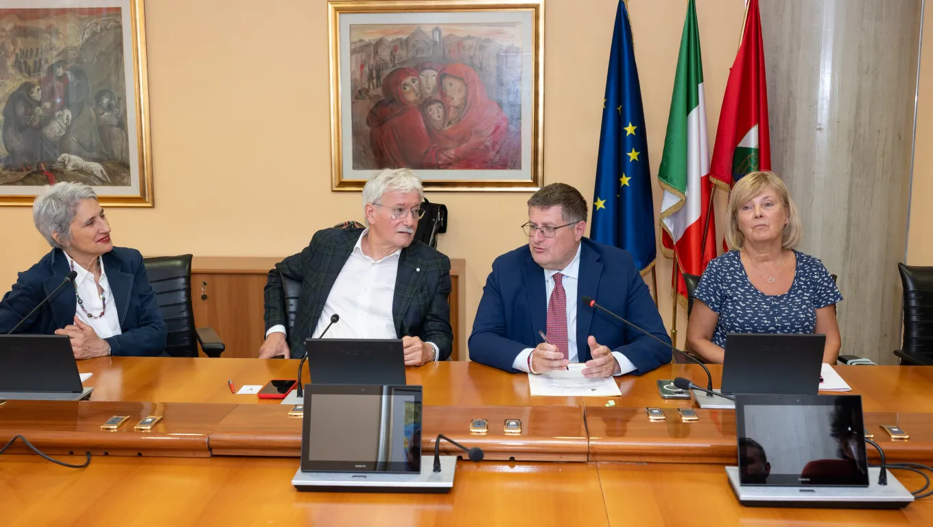 Un momento della presentazione