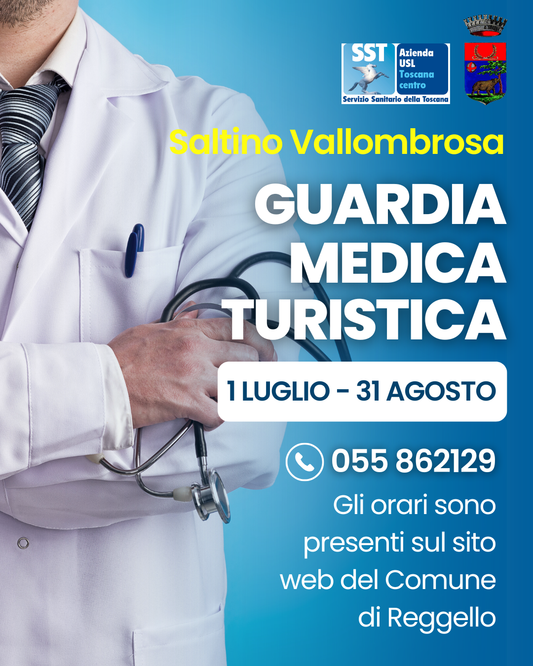 Guardia medica turistica a Saltino