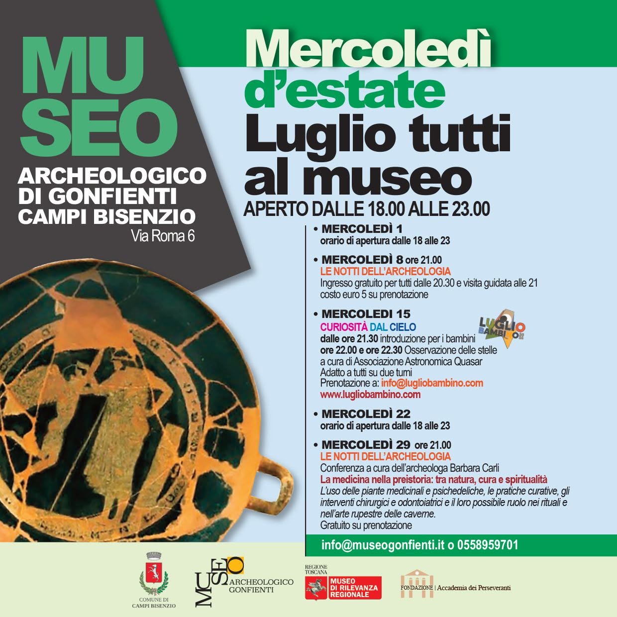 locandina Museo di Gonfienti