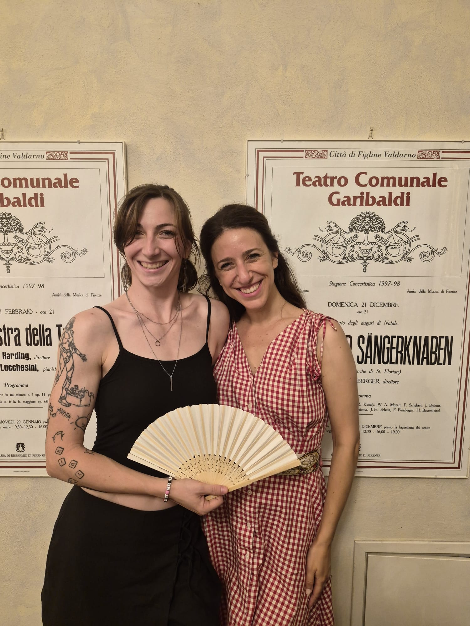 La scrittrice Lorenza Gentile all'Arena Summer Fest (foto da comunicato Comune di Figline e Incisa Valdarno)