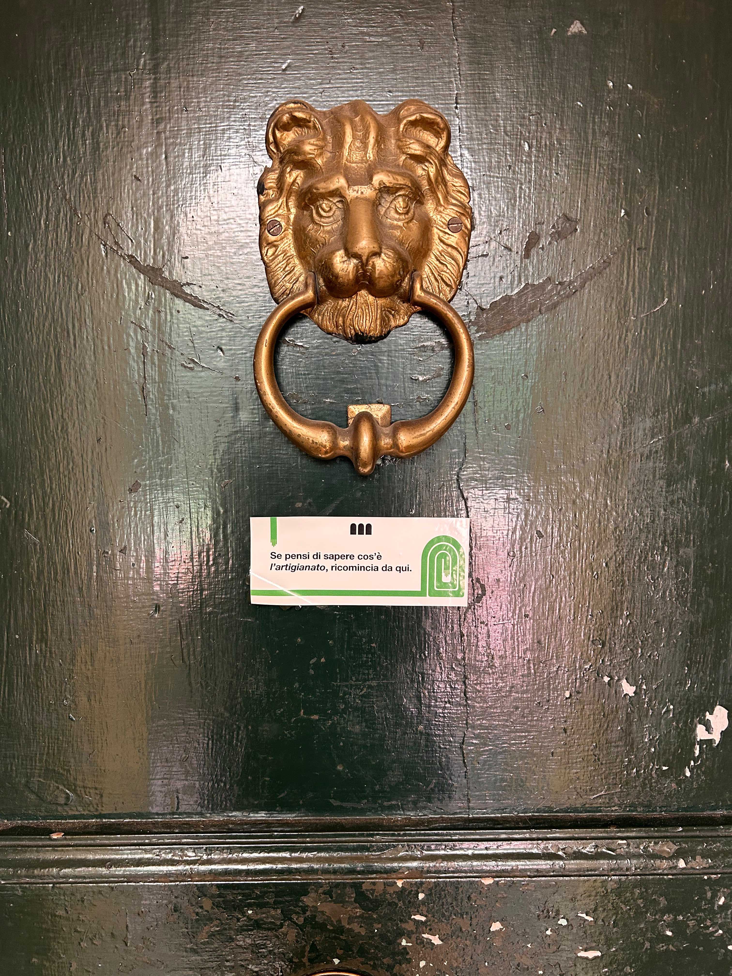 Artigianato e Palazzo