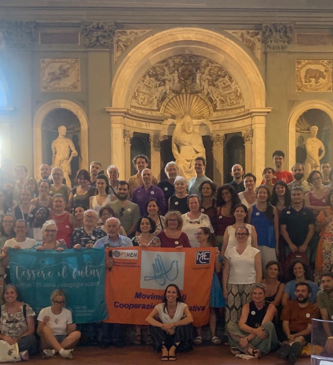 "Come fiori nel cemento: la Comunità in Cantier-i (Foto da comunicato Comune di Firenze)