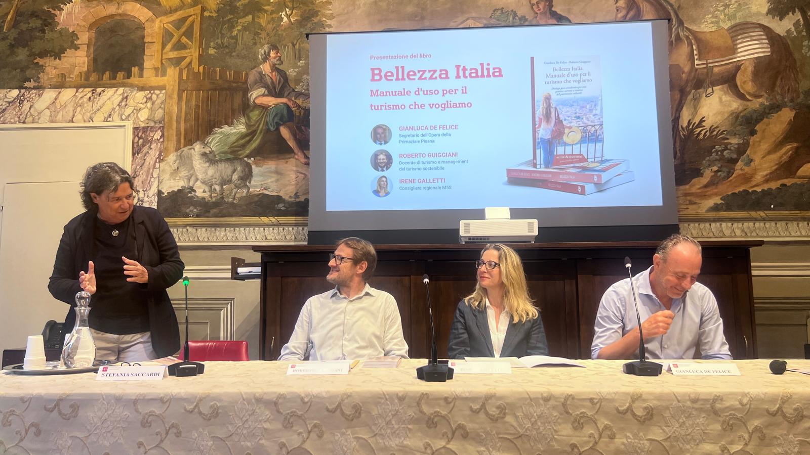 Un'immagine della presentazione (Fonte foto comunicato ufficio stampa Consiglio della Regione Toscana)