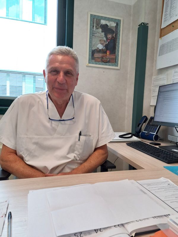 I Dr Rosario Spina, direttore della Rianimazione del San Giuseppe di Empoli (Foto da comunicato Ausl Toscana Centro)