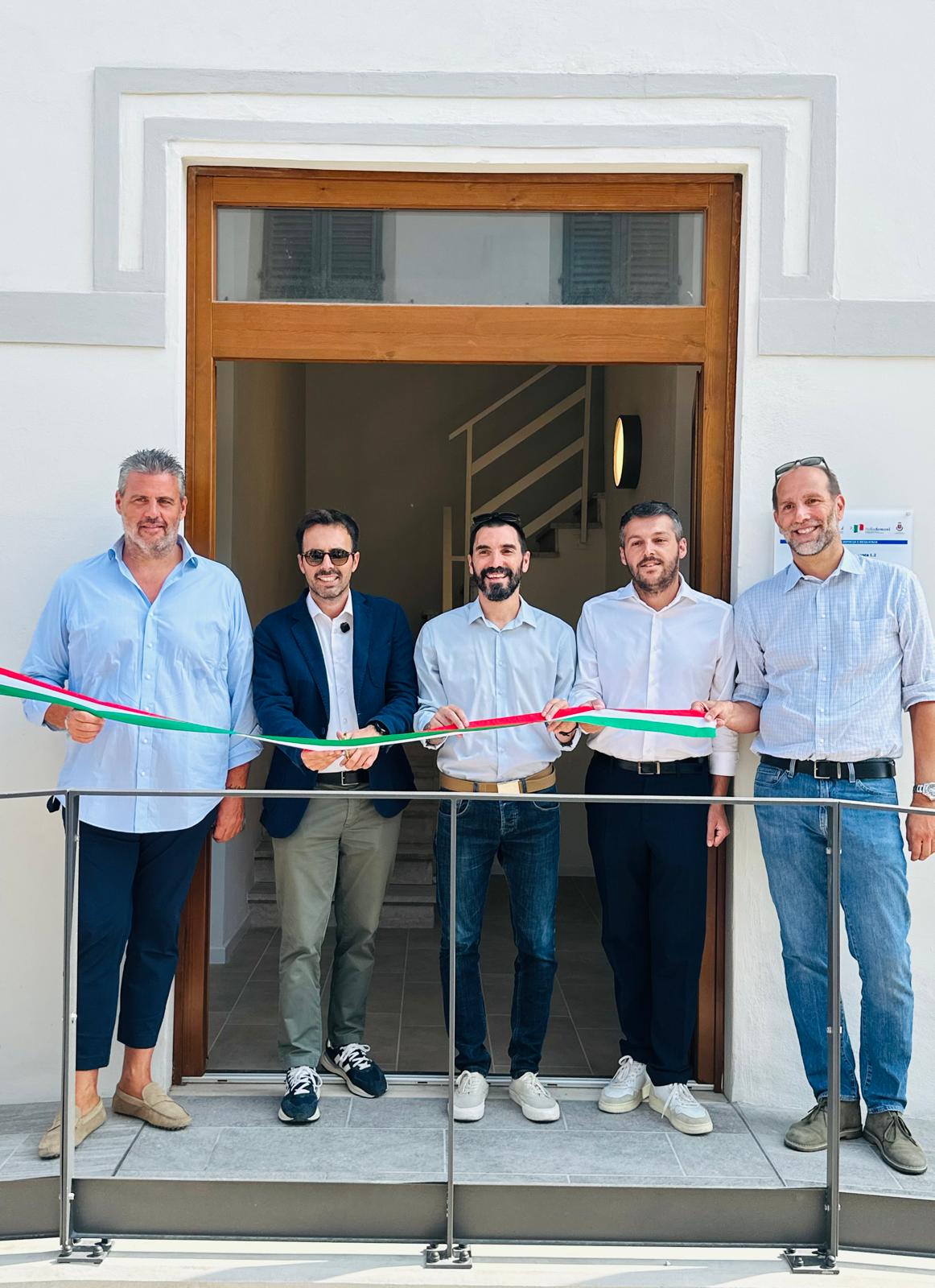 Inaugurazione alloggio via Garibaldi