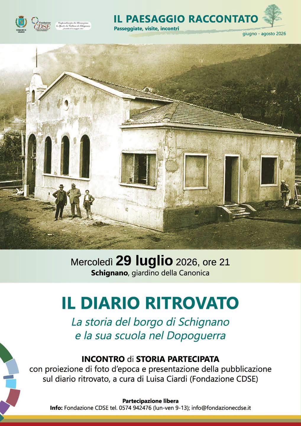 Il diario ritrovato che racconta il dopoguerra del borgo