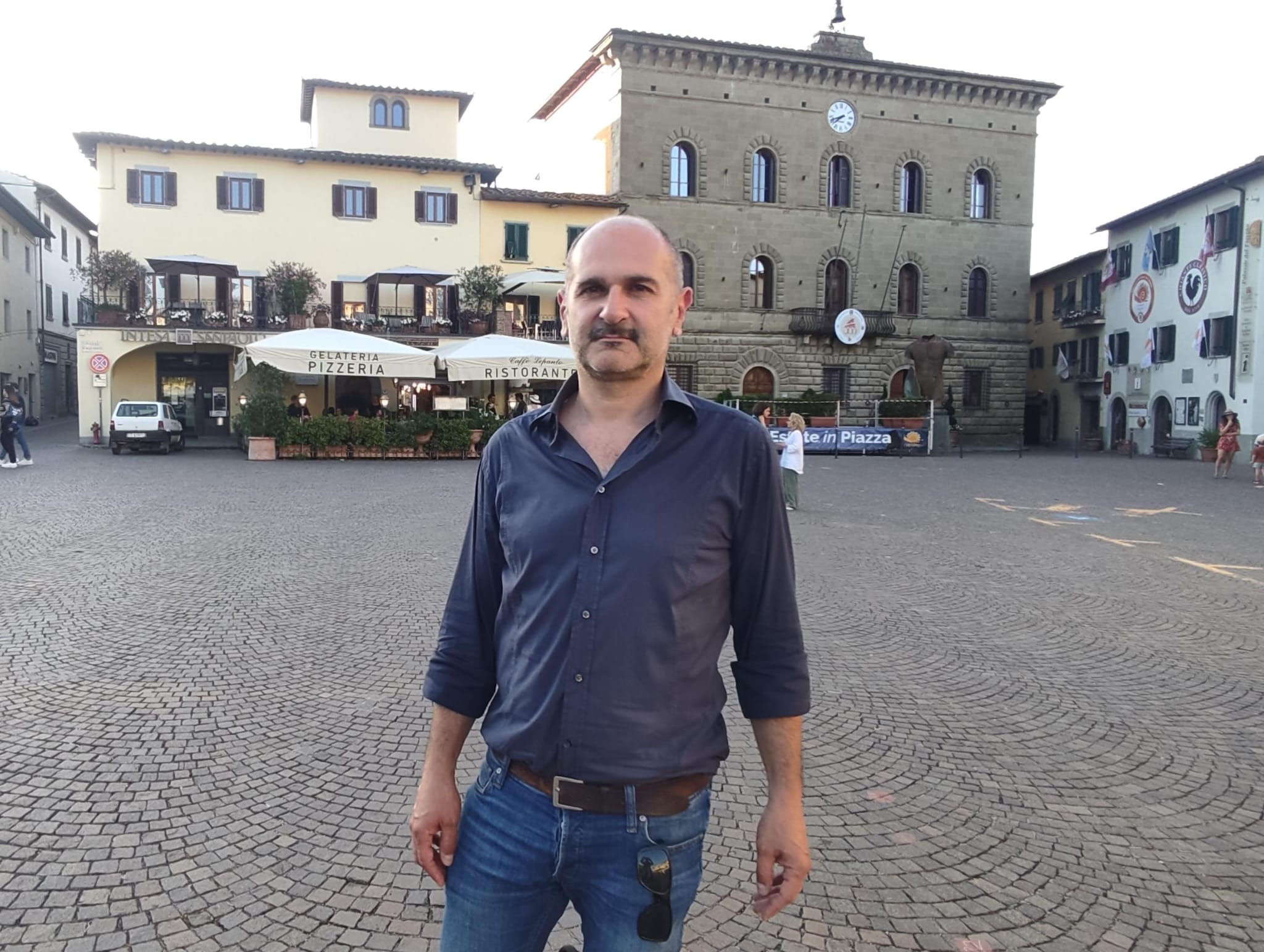 Assessore Giacomo Amalfitano (Foto da comunicato Comune di Greve in Chianti)