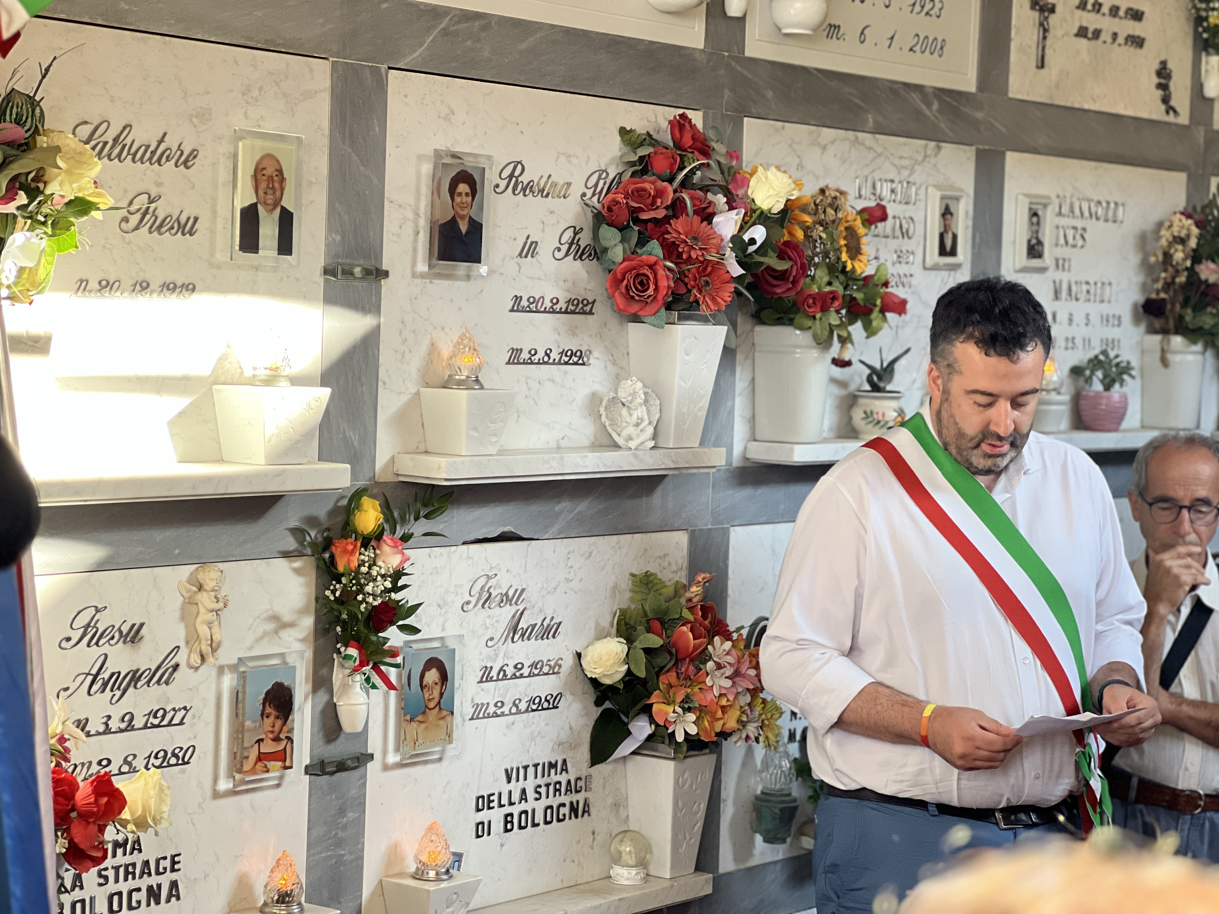 Un momento della Cerimonia del 2025 (Fonte foto comunicato Comune di Montespertoli e Castelfiorentino)