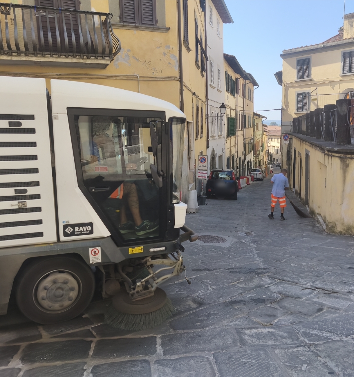 Al via una sperimentazione per incrementare il piano di spazzamento del centro storico di Fucecchio