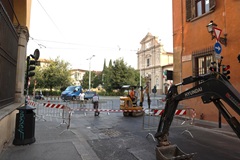 Lavori Piazza San Marco - foto Antonello Serino Met Ufficio Stampa