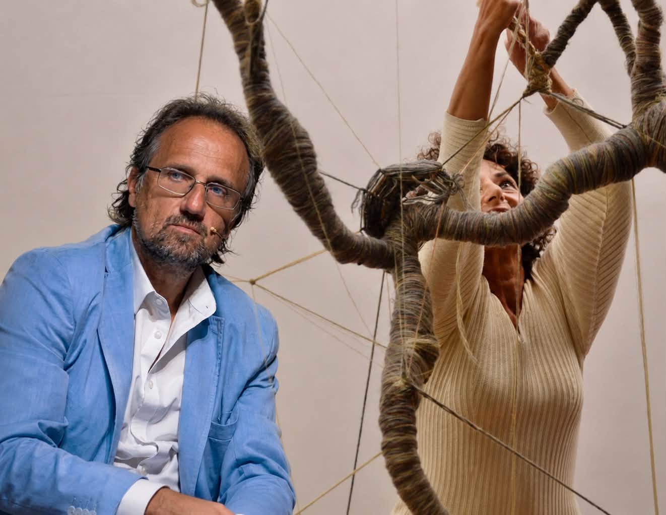 Gloria Campriani e Luca Nannipieri (Fonte foto comunicato Comune di Certaldo)