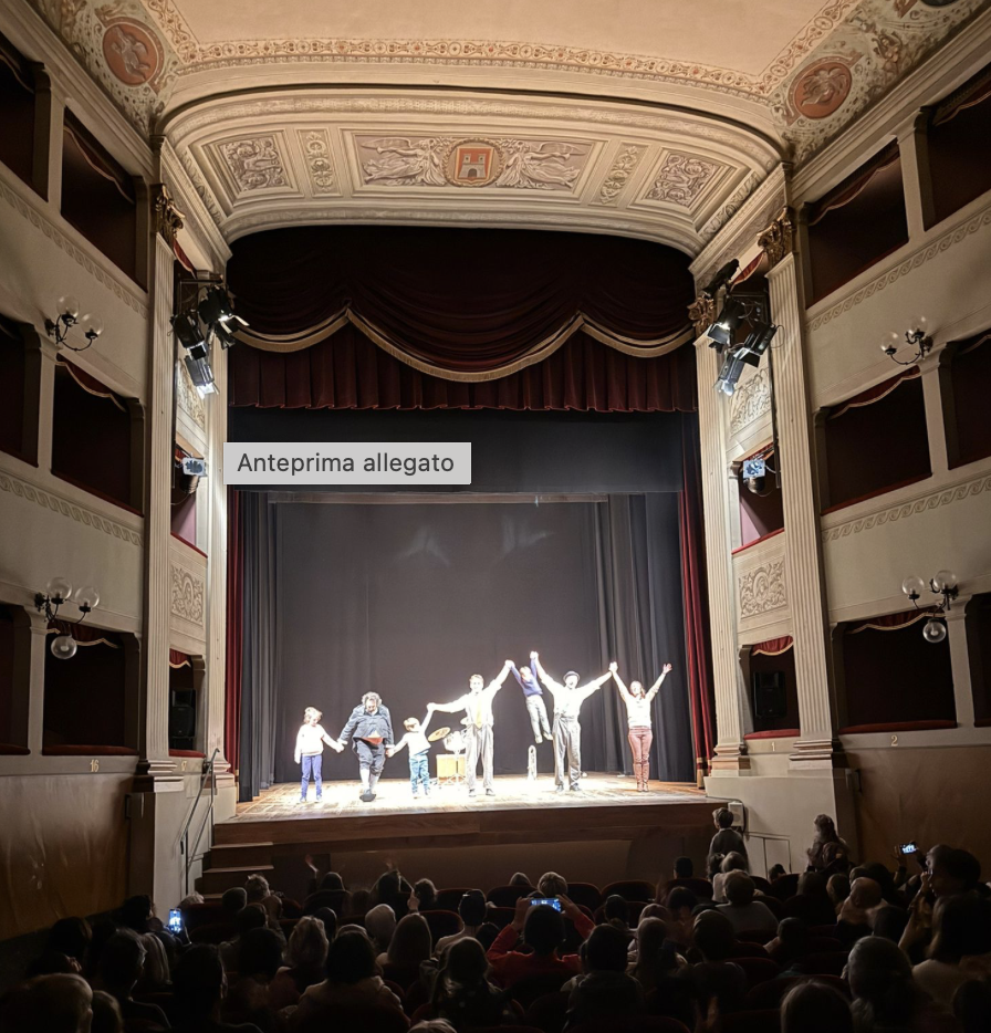 Spettacolo al Niccolini 'Cirano è vivo1 (Foto da comunicato Comune di San Casciano in Val di Pesa)