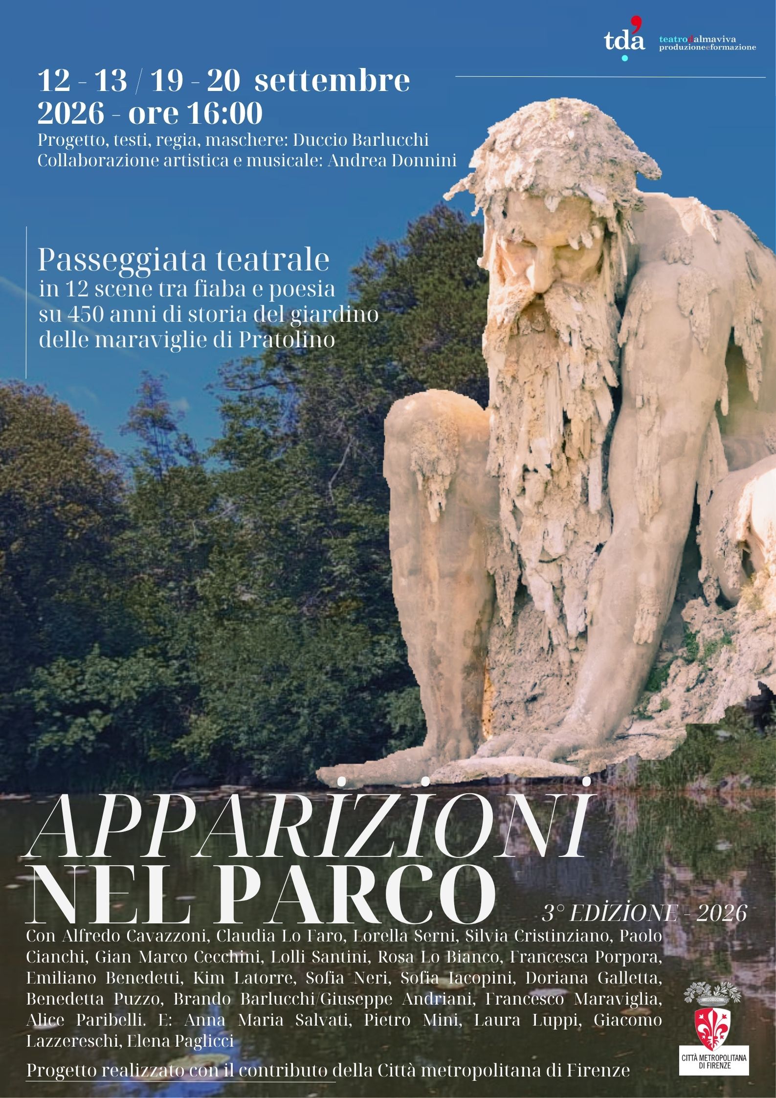 La locandina di 'Apparizioni nel Parco'