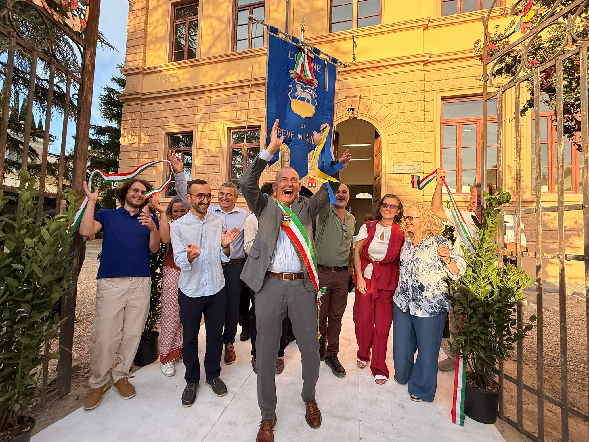 Inaugurato il restauro della primaria 'Domenico Giuliotti' (Foto da comunicato Comune di Greve in Chianti)