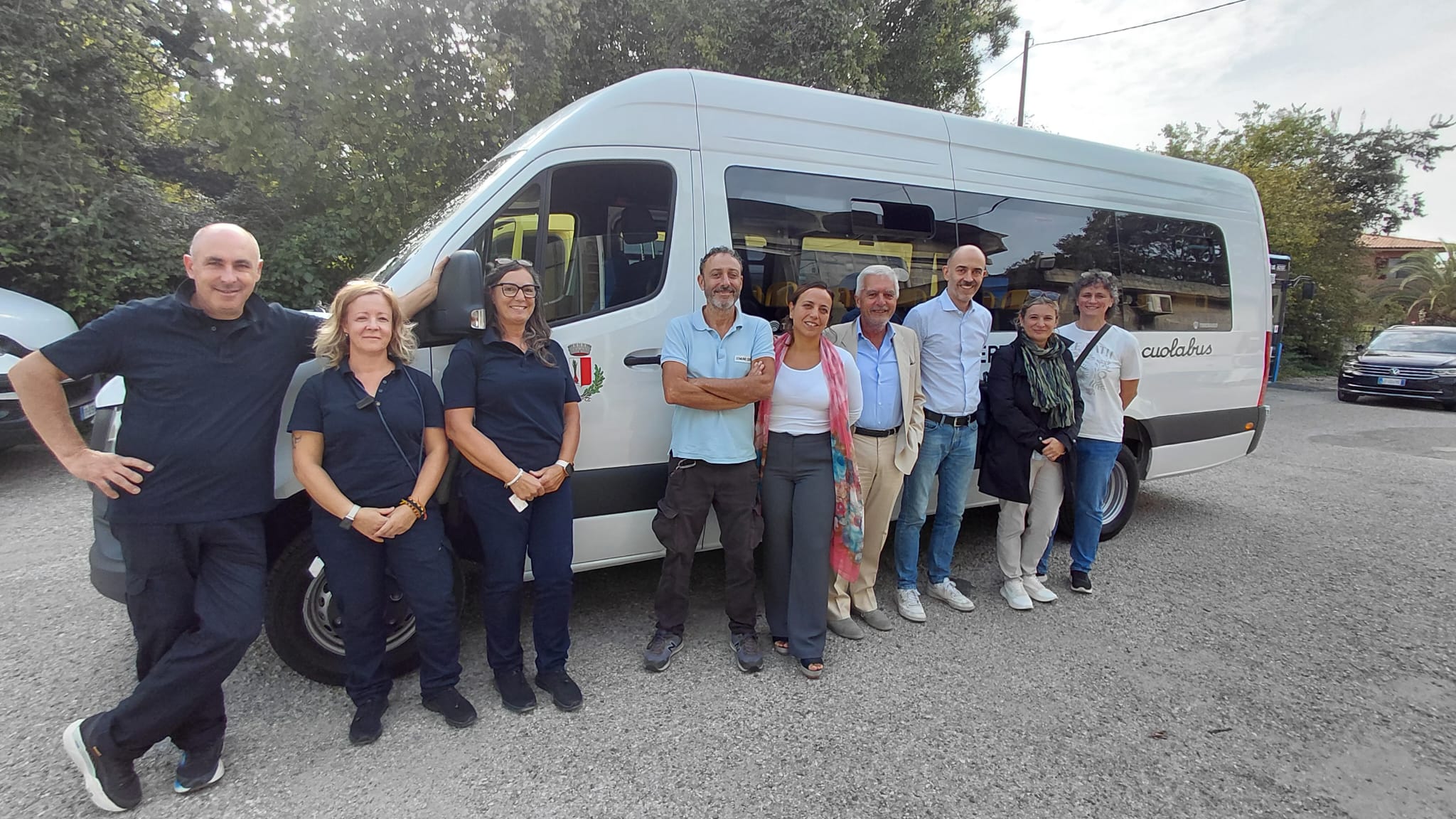 Certaldo, arriva il nuovo scuolabus
