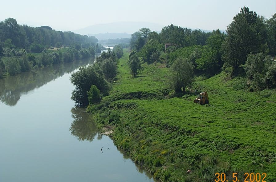 Un tratto dell'Arno