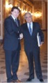 Il Presidente della Provincia con l'ambasciatore spagnolo Dicenta