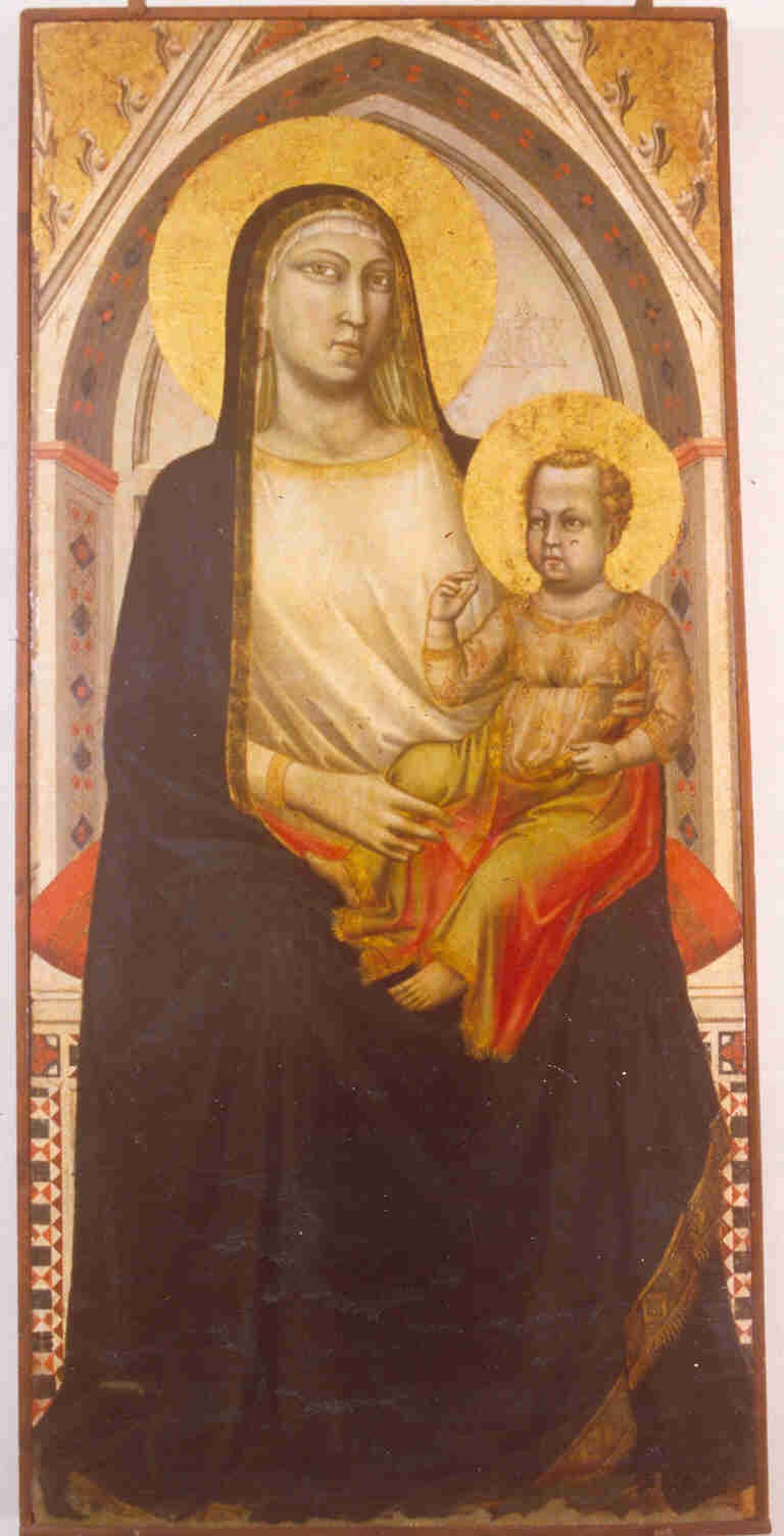 Taddeo Gaddi, Madonna in trono, Castelfiorentino, Chiesa di San Francesco