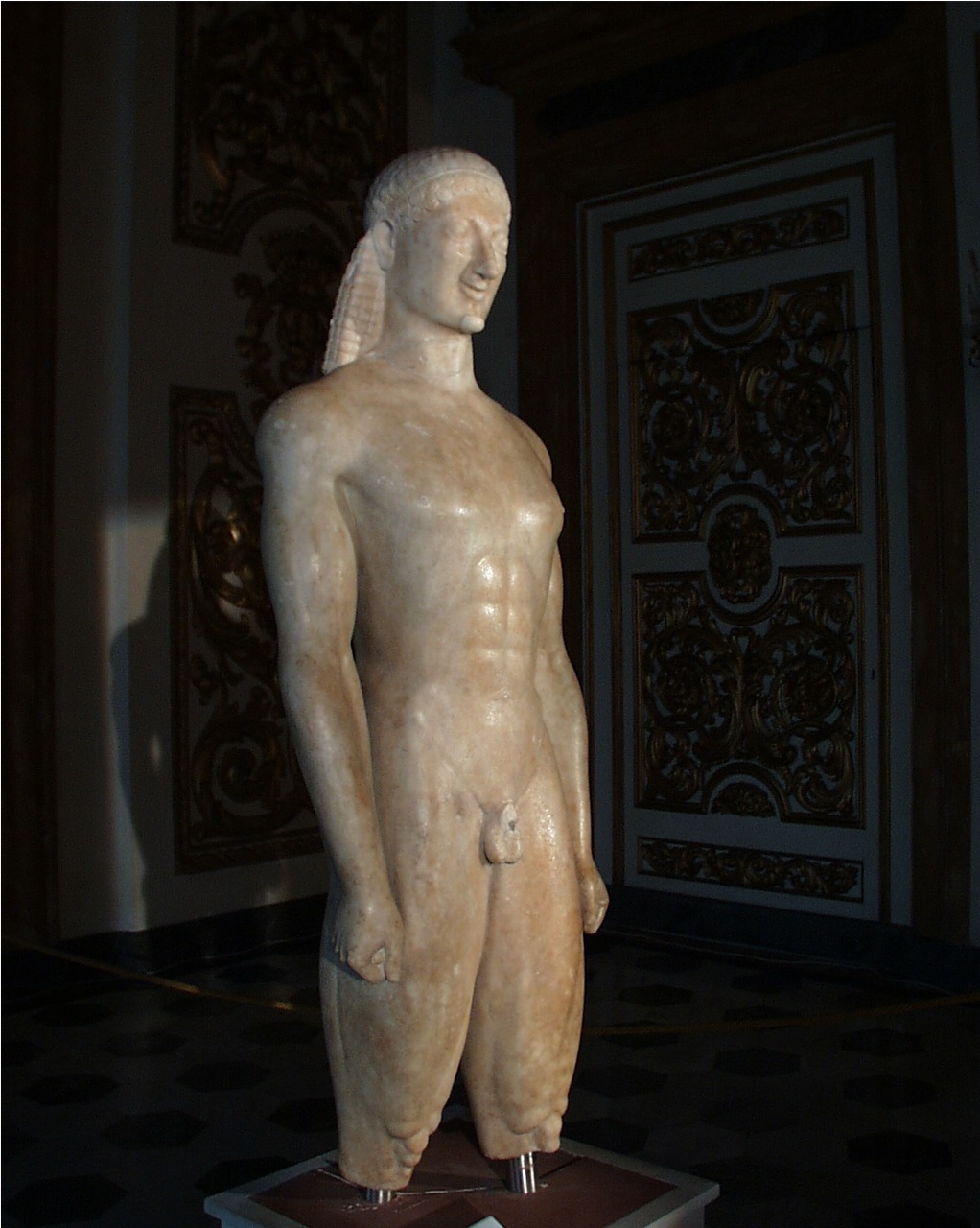 Il Kouros Milani in Palazzo Medici Riccardi