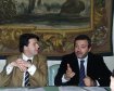 Il Presidente della Provincia di Firenze Matteo Renzi e il segretario generale di Symbola Fabio Renzi