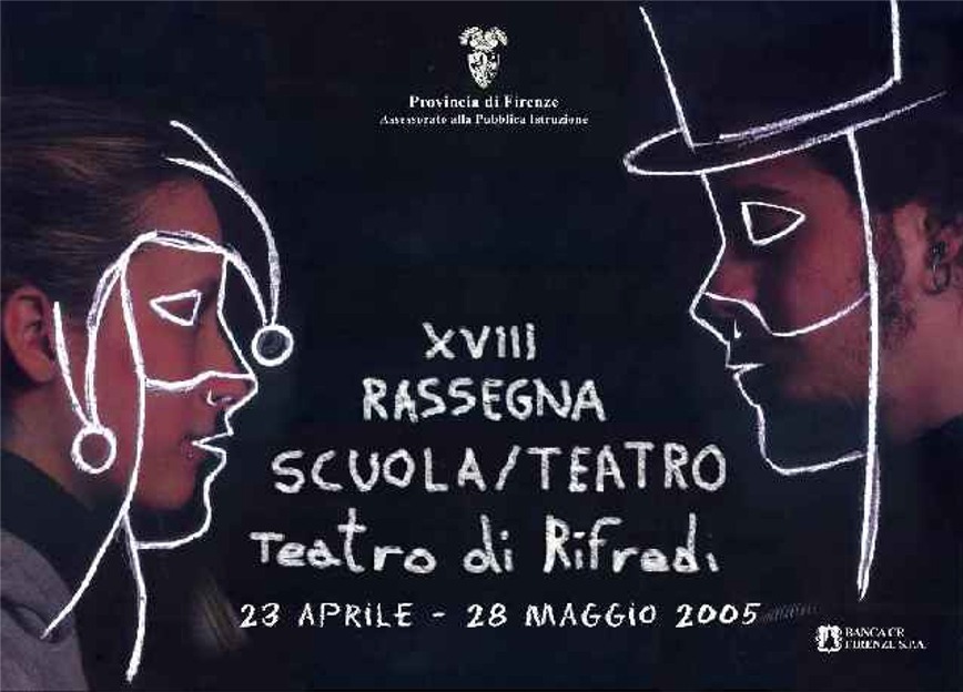 Il manifesto di Scuola Teatro2005