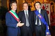 Sindaco Leonardo Domenici, Presidente Fabio Melilli, Presidente Matteo Renzi 
