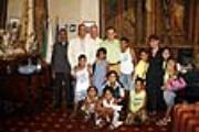 Andrea Barducci con i bambini del Saharawi