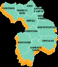 Mappa del Circondario Empolese Valdelsa
