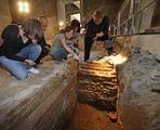 Archeologi al lavoro a Sant'Orsola