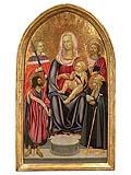 Lo scheggia, Madonna con Bambino e Santi