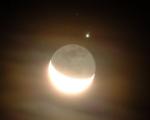 Occultazione lunare di Giove (foto dal sito della Nasa)