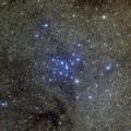 M7, un ammasso aperto molto brillante visibile nella parte meridionale dello Scorpione (foto NASA)