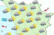 Pioggia e freddo in Toscana