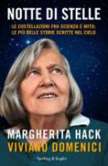 La copertina di un libro di divulgazione astronomica scritto da Margherita Hack insieme a Viviano Domenici