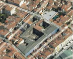 Foto aerea del complesso di Sant'Orsola