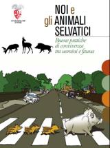 La copertina della guida 'Noi e gli animali selvatici'